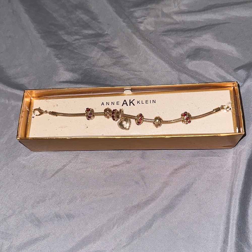 Anne Klein Charm Bracelet